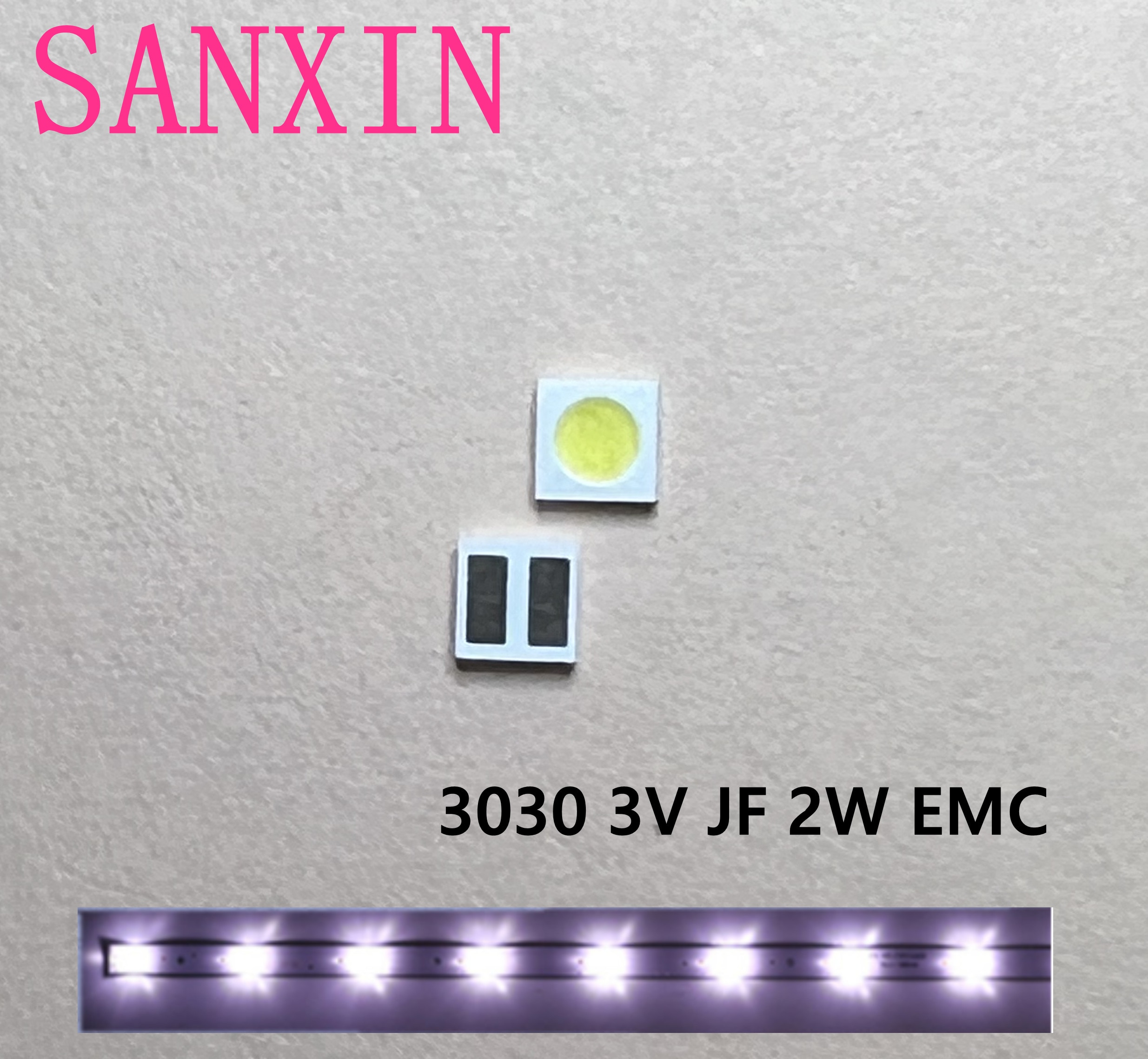 500 / LED Ʈ JUFEI 3030 2W 3v EMC LED  ..